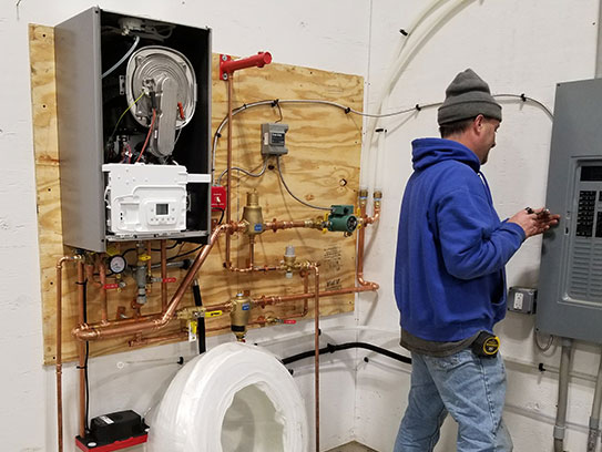 heating installation