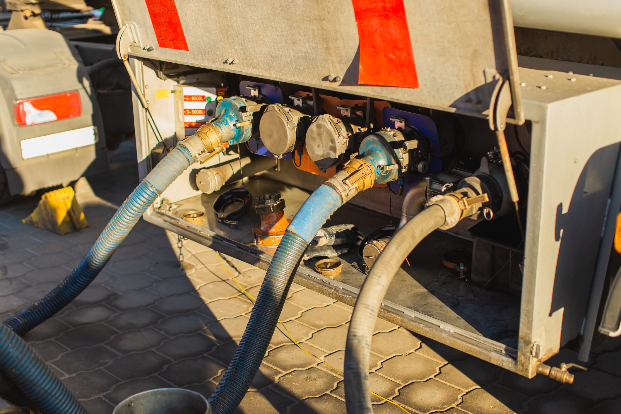 Auto refueling. Fuel the car. Economic crisis. Gasoline prices. Diesel fuel